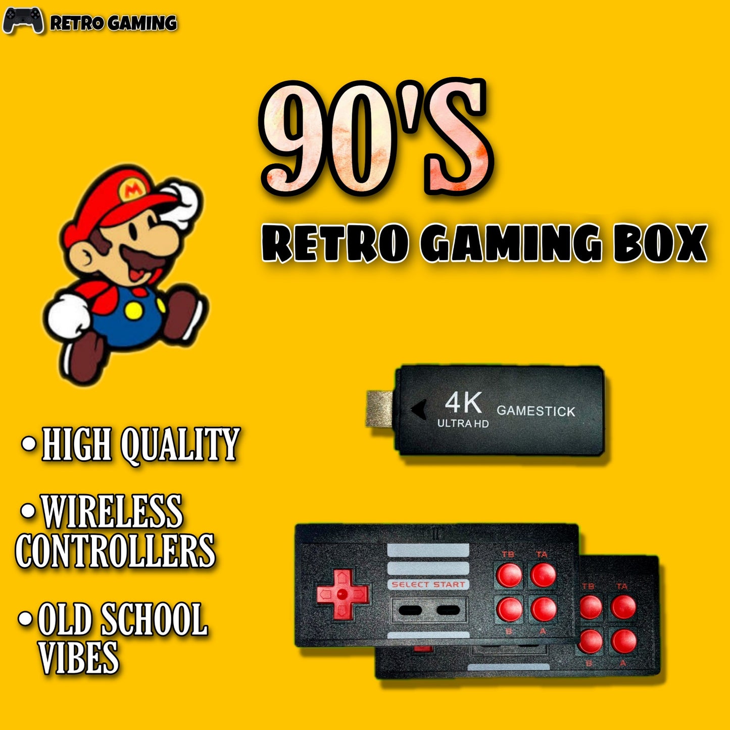 Extreme 90s SuperRetro Game Box (4K)